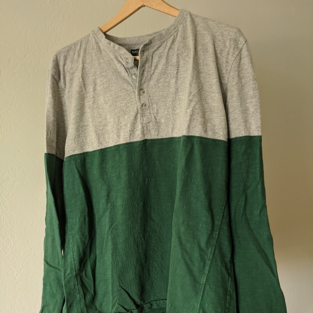 Nautica two tone crewneck